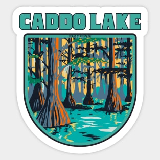 Caddo Lake State Park Texas Sticker